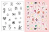 Stickerbuch Love  I Über 1000 Sticker Produktbild-Vorschau 5