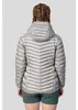 Hannah Ary Lady Jacket Light Gray Stripe 38 Outdoorová Náhľad obrázku produktu 4