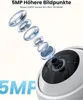 5MP vnitřní sledovací kamera, 2,4G/5GHz WLAN kamera pro Náhled obrázku produktu 2