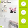 ARTland Wandbild, selbstklebend Schwarze Steine und pinke Produktbild-Vorschau 2