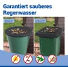 Maximex Regentonnen-Netz mit Zugband, 3er Set, Ø 95 cm, Produktbild-Vorschau 3