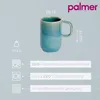 Palmer Miami, Kaffeetasse, 29 cl, 2 Stück, türkis/grün Produktbild-Vorschau 3