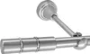 Gardinenstange Edelstahl Look, Metall, Durchmesser 16mm, Produktbild-Vorschau 1