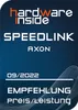 A marketing badge for a SPEEDLINK AXON product, indicating a recommendation for price/performance in September 2022. Anteprima dell’immagine prodotto
