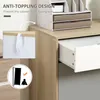HOMCOM Beistell-Sideboard Wohnzimmer-Aufbewahrungsmöbel mit Produktbild-Vorschau 4