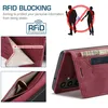 Galaxy A34 5G Hülle, Retro Kunstledertasche Stand Produktbild-Vorschau 7