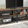 BEGRYF TV-Schrank 140x40x50 cm dunkelbraun Fernsehschrank Produktbild-Vorschau 5