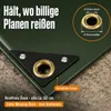 UMBRELLA® Abdeckplane 650 g/m² 8x10 m (80 m²) Blau – 100 % Produktbild-Vorschau 3