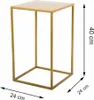 Howhomely Plant Stool Metal 40 cm - kvìtinová stolièka Náhled obrázku produktu 3