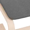 vidaXL Podnóżek ciemnoszary 51x41x40 cm tkanina Podgląd zdjęcia produktu 7