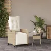 VidaXL 365236, Taras, Obite siedzisko, Technorattan, Stal, Podgląd zdjęcia produktu 3