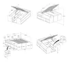 Parisot TRAVEL 2 Stauraumbett / Hochbett Produktbild-Vorschau 6