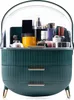 UNIQ Retro Makeup Box Organizer - Dunkelmint / Dunkelgrün Produktbild-Vorschau 1