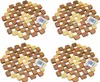 4x Topfuntersetzer Pfannenuntersetzer  Untersetzer Ø 20cm Produktbild-Vorschau 1