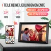 Strex Digitaler Fotorahmen mit WiFi - 10.1-Zoll-Touchscreen Produktbild-Vorschau 3