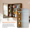 WISFOR Badezimmerschrank mit Spiegel 45 x 60 cm, Produktbild-Vorschau 6