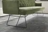 KAWOLA Esszimmerbank CHARME Cord olivgrün 166cm Produktbild-Vorschau 5