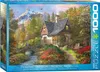 Dominic Davison - Morgens im Gebirge - 1000 Teile Puzzle im Produktbild-Vorschau 1