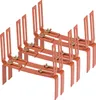 BigDean 6 Stück Blumenkastenhalter terrakotta Standard Produktbild-Vorschau 1
