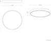 LED-Deckenleuchte 24W Rund Metall Ø400 mm CCT Wählbar Iris Produktbild-Vorschau 7