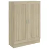 vidaXL Bücherschrank Sonoma-Eiche 82,5x30,5x115 cm Produktbild-Vorschau 1