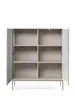 Vitrine SENSO PS Kaschmir mit LED-Beleuchtung – 104 x 126 x Produktbild-Vorschau 3