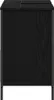 A side view of a black washbasin cabinet. Produktbild-Vorschau