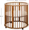 Buxibo – Babybox – Runde Spielbox aus Holz – Laufstall – Produktbild-Vorschau 8