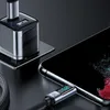 Kabel przewód USB-C z wyświetlaczem LED 100W 1.2m czarny Podgląd zdjęcia produktu 3