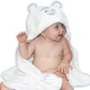 Baby-Handtuch mit Kapuze 100 x 70 cm Bambus und Baumwolle Produktbild-Vorschau 1