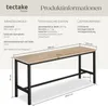 2 Sitzbänke Fairfield - Industrial Holz hell, Eiche Sonoma Produktbild-Vorschau 5