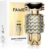 A Paco Rabanne Fame perfume bottle and its packaging are displayed against a white background. Produktbild-Vorschau
