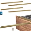 KOTARBAU® 4er Set Möbelgriff Schrankgriffe 500 mm Gold Matt Produktbild-Vorschau 1