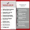 WALSER DirtGuard Gummi Fussmatten Auto für Suzuki S-Cross Produktbild-Vorschau 3