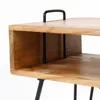 Hoyz - Nachttisch Quadro - Braun - Beistelltisch - 40x34x48 Produktbild-Vorschau 5
