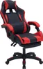 Ergonomischer Gaming Stuhl mit Fußstütze Racing-Design Produktbild-Vorschau 4
