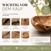 Teakholzschale Teakholz Schale Obstschale Schlüsselschale Produktbild-Vorschau 4