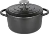 Küchenprofi Provence, Schwarz, Eisenguss, 240 mm, 240 mm Produktbild-Vorschau 1