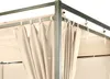 4 Seitenteile für Flachdachpergola Firenze Sand Produktbild-Vorschau 5