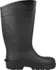 A black safety boot shown from the side against a white background. Produktbild-Vorschau
