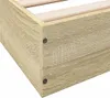 vidaXL Rama łóżka bez materaca dąb sonoma 160x200 cm Podgląd zdjęcia produktu 8