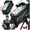 Zandor Fahrrad Rahmentasche 1,5 L mit Handyhalter Produktbild-Vorschau 1