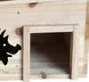 Igelhaus Holz – 32 x 26 x 21 cm – Unbehandelt – Mit Produktbild-Vorschau 3