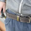 STANLEY Ledergürtel aus Büffelleder braun 126 cm Náhľad obrázku produktu 2