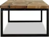 vidaXL Konferenčný stolík z teakovej živice 60x60x40 cm Náhľad obrázku produktu 3