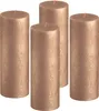 Bolsius 4er Set Kerzen, 19cm, gold Produktbild-Vorschau 2