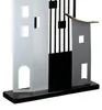 Gilde Standrelief, Haus, Metropolitan, Metall, grau, Anteprima dell’immagine prodotto 5