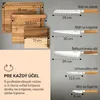 Klarstein, sada kuchynkých nožov s blokom, samoostriace, Náhľad obrázku produktu 5