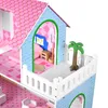 XMTECH Kinder Puppenhaus aus Holz 100 cm, Puppenstube Produktbild-Vorschau 12