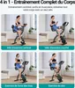 Vélo d’appartement 4 en 1 Pliable MERACH, 16 Niveaux de Voir les images du produit 2